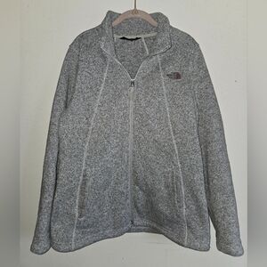 The North Face Womans Grey Fleece Jacket